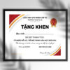 dịch vụ in giấy khen, bằng khen, giấy chứng nhận, certificate, bằng tốt nghiệp