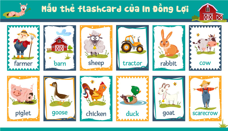 Dịch Vụ In Flashcard, Thẻ Học Tập, Thẻ Ghi Nhớ